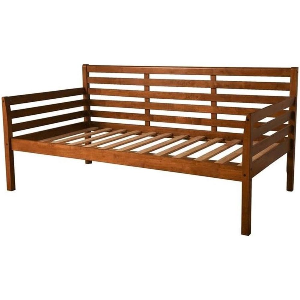 Twin Daybed in Medium Brown, S - огляд і ціна Sustainable Living Home