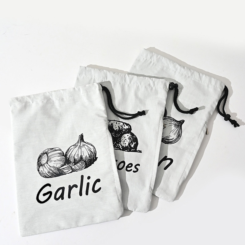Garlic Onion Fruit Drawstring  - огляд і ціна Reusable Produce Bag