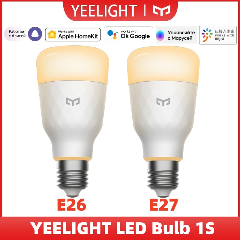 Yeelight LED Bulb 1S E26/E27 W - огляд і ціна Yeelight Light Smart Bulb