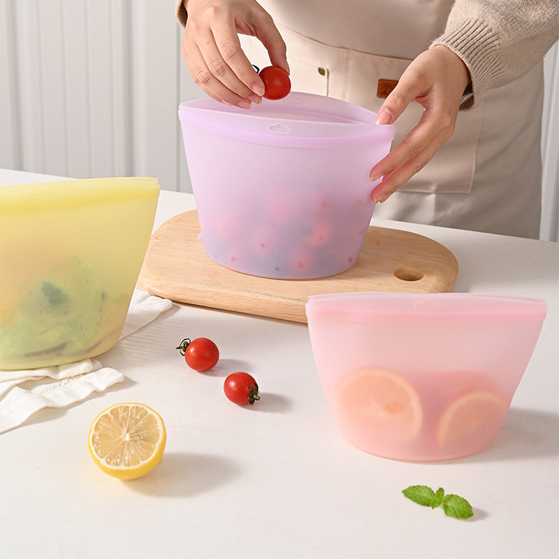 Self-Sealing Silicone Storage  - огляд і ціна Reusable Produce Bag