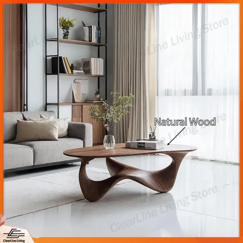 Modern Solid Wood Coffee Table - огляд і ціна Sustainable Living Home