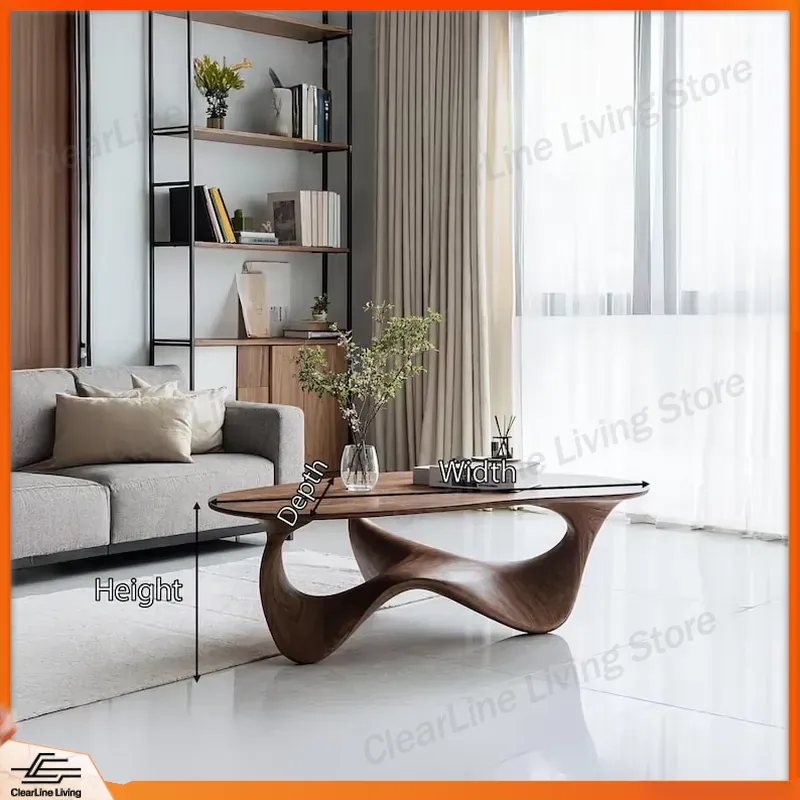 Modern Solid Wood Coffee Table - огляд і ціна Sustainable Living Home