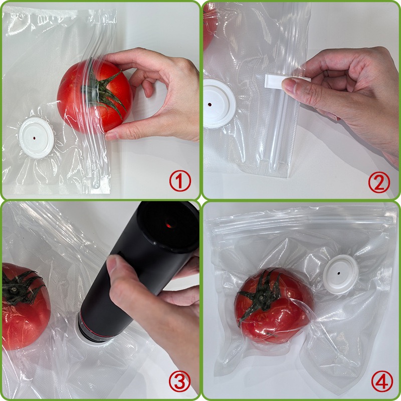 New Reusable Air Vacuum Storag - огляд і ціна Reusable Produce Bag